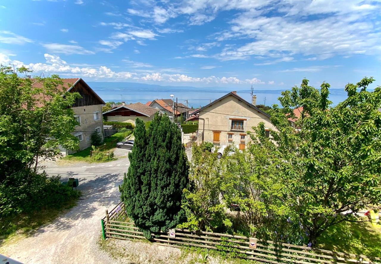 Апартаменты Maison Familiale Vue Lac Avec Jardin - A 10Mn Du Lac Et Stations De Ski Амфион-ле-Бен Экстерьер фото