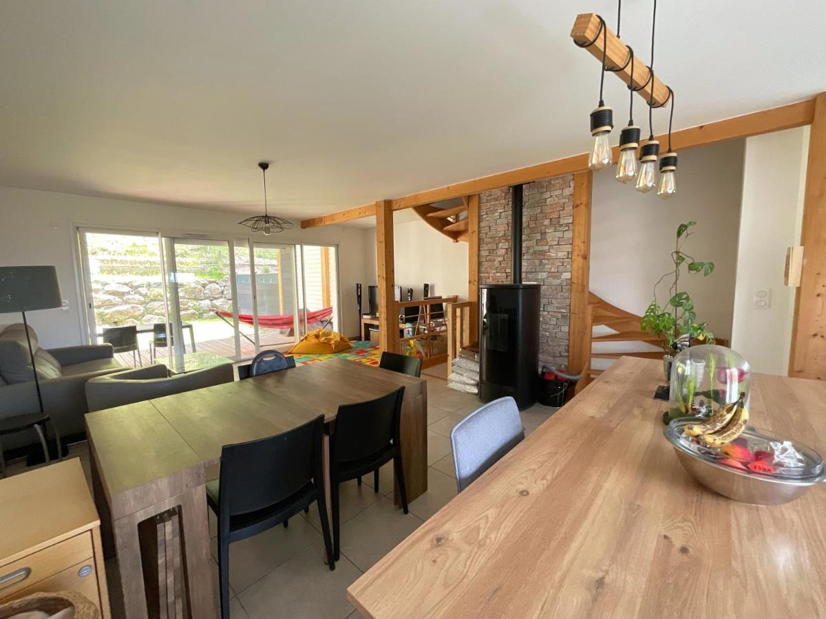 Апартаменты Maison Familiale Vue Lac Avec Jardin - A 10Mn Du Lac Et Stations De Ski Амфион-ле-Бен Экстерьер фото